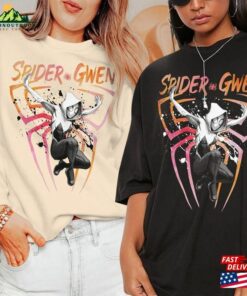 Spider Gwen Movie Shirt K14 Spiderman 2023 Across The Verse Sweatshirt Unisex Spider Gwen Movie Shirt K14 Spiderman 2023 Across The Verse Sweatshirt Unisex