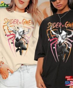 Spider Gwen Movie Shirt K14 Spiderman 2023 Across The Verse Sweatshirt Unisex Hoodie Spider Gwen Movie Shirt K14 Spiderman 2023 Across The Verse Sweatshirt Unisex Hoodie
