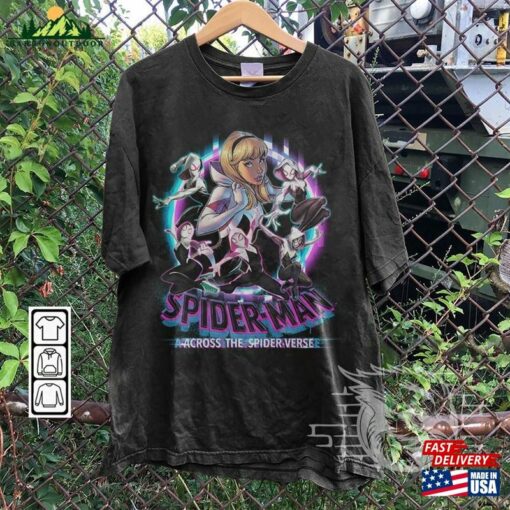 Spider Gwen Movie Shirt K17 Spiderman 2023 Across The Verse Sweatshirt Classic