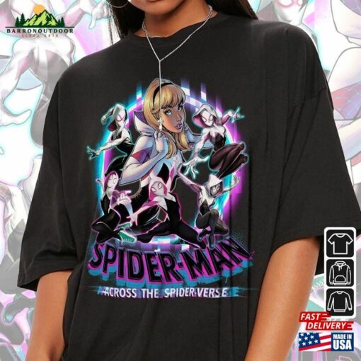 Spider Gwen Movie Shirt K17 Spiderman 2023 Across The Verse Sweatshirt Classic