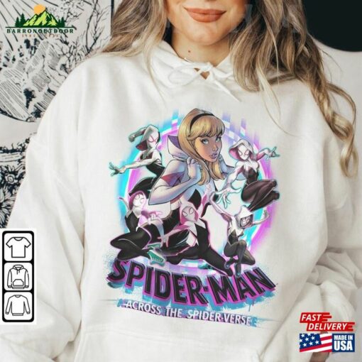 Spider Gwen Movie Shirt K17 Spiderman 2023 Across The Verse Sweatshirt Classic