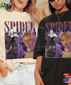 Spider Gwen Movie Shirt Stacy Verse 90S Y2k Vintage Retro Bootleg Hoodie 2023 Across The Graphic Tee Unisex Spider Gwen Movie Shirt Stacy Verse 90S Y2k Vintage Retro Bootleg Hoodie 2023 Across The Graphic Tee Unisex