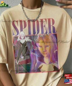 Spider Gwen Movie Shirt Stacy Verse 90S Y2k Vintage Retro Bootleg Hoodie 2023 Across The Graphic Tee Unisex 2 Spider Gwen Movie Shirt Stacy Verse 90S Y2k Vintage Retro Bootleg Hoodie 2023 Across The Graphic Tee Unisex 3