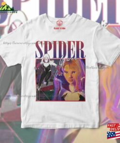 Spider Gwen Movie Shirt Stacy Verse 90S Y2k Vintage Retro Bootleg Hoodie 2023 Across The Graphic Tee Unisex Classic 2 Spider Gwen Movie Shirt Stacy Verse 90S Y2k Vintage Retro Bootleg Hoodie 2023 Across The Graphic Tee Unisex Classic 3
