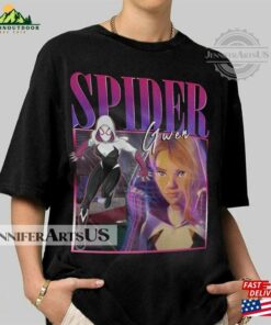 Spider Gwen Movie Shirt Stacy Verse 90S Y2k Vintage Retro Bootleg Hoodie Homage Classic T-Shirt 3 Spider Gwen Movie Shirt Stacy Verse 90S Y2k Vintage Retro Bootleg Hoodie Homage Classic T Shirt 4