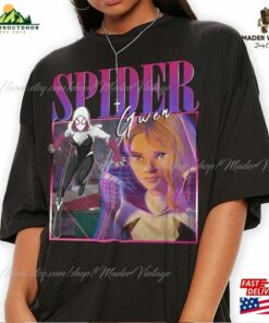 Spider Gwen Movie Shirt Stacy Verse 90S Y2k Vintage Retro Bootleg Hoodie Homage Classic Unisex Spider Gwen Movie Shirt Stacy Verse 90S Y2k Vintage Retro Bootleg Hoodie Homage Classic Unisex