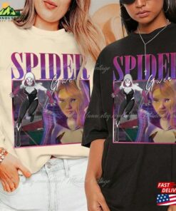 Spider Gwen Movie Shirt Stacy Verse 90S Y2k Vintage Retro Bootleg Hoodie Homage Classic Unisex Spider Gwen Movie Shirt Stacy Verse 90S Y2k Vintage Retro Bootleg Hoodie Homage Classic Unisex