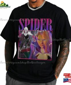 Spider Gwen Movie Shirt Stacy Verse 90S Y2k Vintage Retro Bootleg Hoodie Homage T-Shirt Spider Gwen Movie Shirt Stacy Verse 90S Y2k Vintage Retro Bootleg Hoodie Homage T-Shirt