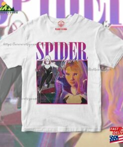 Spider Gwen Movie Shirt Stacy Verse 90S Y2k Vintage Retro Bootleg Hoodie Homage T-Shirt 2 Spider Gwen Movie Shirt Stacy Verse 90S Y2k Vintage Retro Bootleg Hoodie Homage T Shirt 3