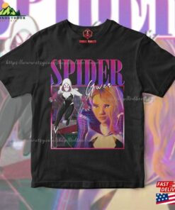 Spider Gwen Movie Shirt Stacy Verse 90S Y2k Vintage Retro Bootleg Hoodie Homage T-Shirt 3 Spider Gwen Movie Shirt Stacy Verse 90S Y2k Vintage Retro Bootleg Hoodie Homage T Shirt 4