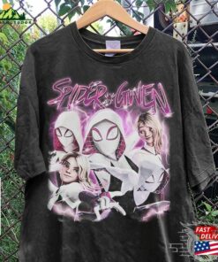 Spider Gwen Movie Shirt Stacy Verse 90S Y2k Vintage Retro Bootleg T-Shirt Sweatshirt Spider Gwen Movie Shirt Stacy Verse 90S Y2k Vintage Retro Bootleg T-Shirt Sweatshirt