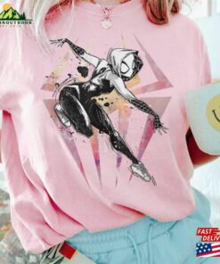 Spider Gwen Shirt Retro Marvel Comfort Colors Spiderman 2023 Sweatshirt Classic 4