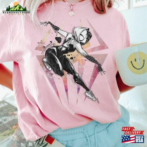 Spider Gwen Shirt Retro Marvel Comfort Colors Spiderman 2023 Sweatshirt Classic