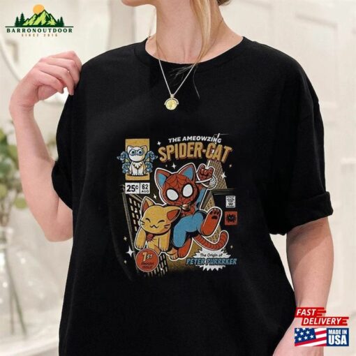 Spider Man 2023 Cat Funny Classic T-Shirt