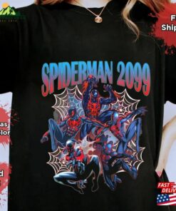 Spider Man 2099 Shirt Miguel O T-Shirt Unisex Spider Man 2099 Shirt Miguel O T-Shirt Unisex