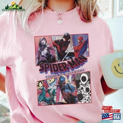 Spider Man Across The Hoodie Unisex