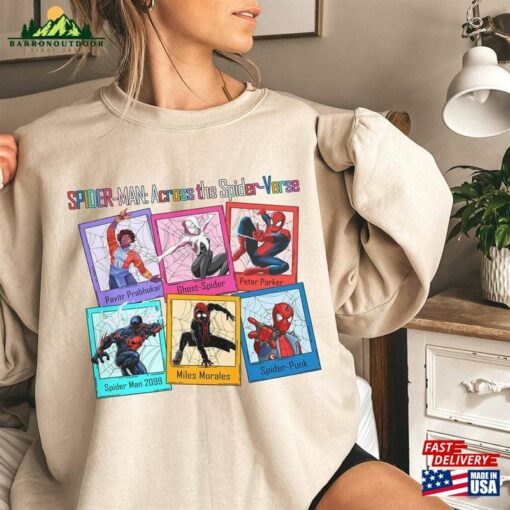 Spider Man Across The T-Shirt Classic