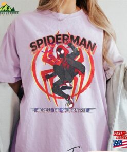 Spider Man Across The Verse Characters Comfort Colors Shirt Classic Sweatshirt Spider Man Across The Verse Characters Comfort Colors Shirt Classic Sweatshirt