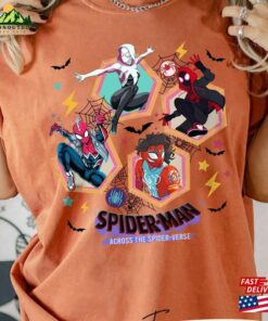 Spider Man Across The Verse Characters Comfort Colors Shirt Classic Unisex 2 Spider Man Across The Verse Characters Comfort Colors Shirt Classic Unisex 3