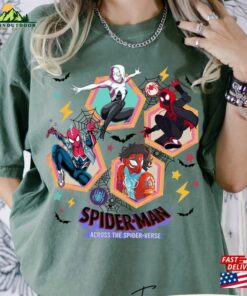 Spider Man Across The Verse Characters Comfort Colors Shirt Classic Unisex 3 Spider Man Across The Verse Characters Comfort Colors Shirt Classic Unisex 4