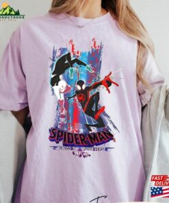 Spider Man Across The Verse Characters Comfort Colors Shirt T-Shirt Unisex Spider Man Across The Verse Characters Comfort Colors Shirt T-Shirt Unisex
