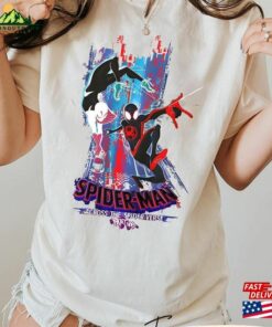Spider Man Across The Verse Characters Comfort Colors Shirt T-Shirt Unisex