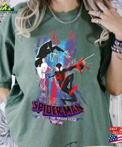 Spider Man Across The Verse Characters Comfort Colors Shirt T-Shirt Unisex 3 Spider Man Across The Verse Characters Comfort Colors Shirt T Shirt Unisex 4