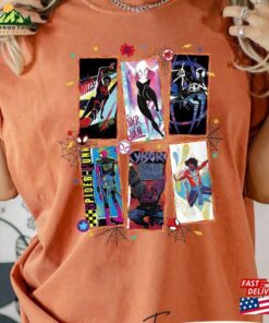 Spider Man Across The Verse Characters Comfort Colors Shirt Unisex T-Shirt 2 Spider Man Across The Verse Characters Comfort Colors Shirt Unisex T Shirt 3