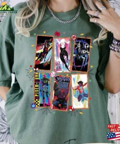 Spider Man Across The Verse Characters Comfort Colors Shirt Unisex T-Shirt 3 Spider Man Across The Verse Characters Comfort Colors Shirt Unisex T Shirt 4
