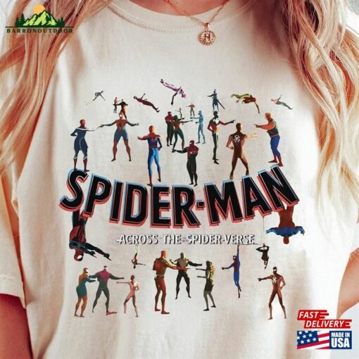 Spider Man Across The Verse Funny Shirt Unisex Classic