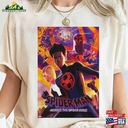 Spider Man Across The Verse Miles Morales Shirt T-Shirt Unisex