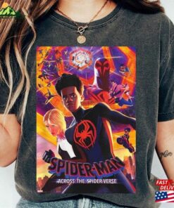Spider Man Across The Verse Miles Morales Shirt T-Shirt Unisex 2 Spider Man Across The Verse Miles Morales Shirt T Shirt Unisex 3