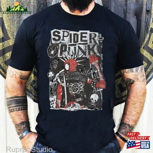 Spider Man Across The Verse Shirt Classic Unisex