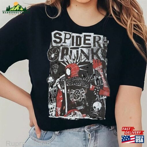 Spider Man Across The Verse Shirt Classic Unisex