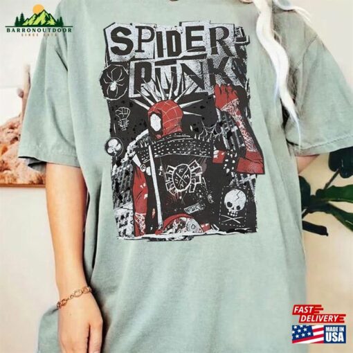 Spider Man Across The Verse Shirt Classic Unisex