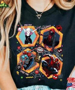 Spider Man Across The Verse Shirt Miles Morales Ghost Classic Hoodie Spider Man Across The Verse Shirt Miles Morales Ghost Classic Hoodie