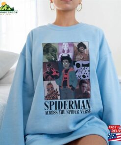 Spider Man Across The Verse Shirt Multiverse Marvel Hoodie Sweatshirt Spider Man Across The Verse Shirt Multiverse Marvel Hoodie Sweatshirt