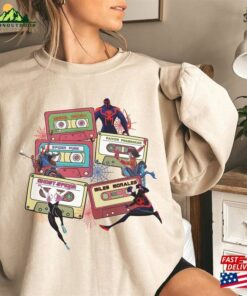 Spider Man Across The Verse Shirt Punk 2099 Miles Morales Ghost Spidey Superhero T-Shirt Sweatshirt Spider Man Across The Verse Shirt Punk 2099 Miles Morales Ghost Spidey Superhero T-Shirt Sweatshirt