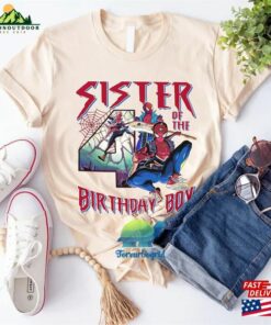 Spider Man Birthday Family Shirt Unisex Classic 2 Spider Man Birthday Family Shirt Unisex Classic 3