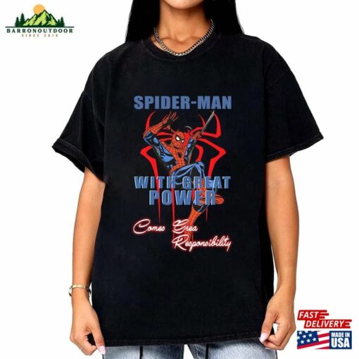 Spider Man Comic Shirt Sweatshirt Classic