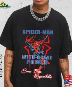 Spider Man Comic Shirt Sweatshirt Classic Spider Man Comic Shirt Sweatshirt Classic