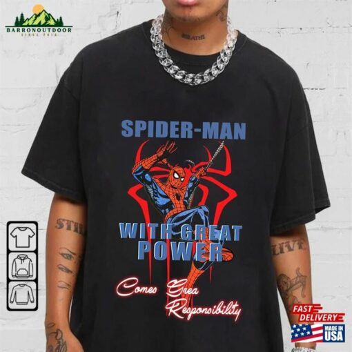 Spider Man Comic Shirt Sweatshirt Classic