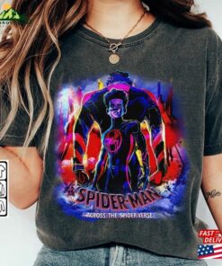 Spider Man Movie Shirt Miguel O’hara Miles Morales Spiderman Across The Hoodie T-Shirt Spider Man Movie Shirt Miguel O’hara Miles Morales Spiderman Across The Hoodie T-Shirt