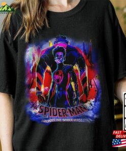 Spider Man Movie Shirt Miguel O’hara Miles Morales Spiderman Across The Hoodie Unisex Spider Man Movie Shirt Miguel O’hara Miles Morales Spiderman Across The Hoodie Unisex
