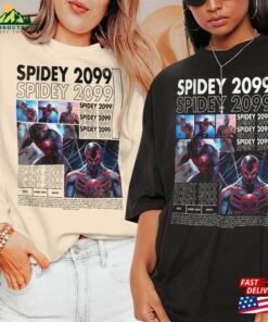 Spider Man Movie Shirt Spidey 2099 Sweatshirt Hoodie Classic Spider Man Movie Shirt Spidey 2099 Sweatshirt Hoodie Classic