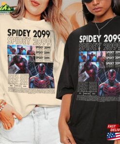 Spider Man Movie Shirt Spidey 2099 Sweatshirt T-Shirt Spider Man Movie Shirt Spidey 2099 Sweatshirt T-Shirt
