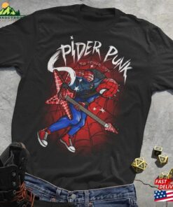 Spider Man Punk Printed T-Shirt 05 Funny Shirt Hoodie Spider Man Punk Printed T-Shirt 05 Funny Shirt Hoodie