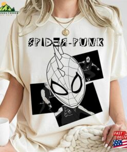 Spider Punk’S Not Dead T-Shirt Punk Shirt Hoodie Classic