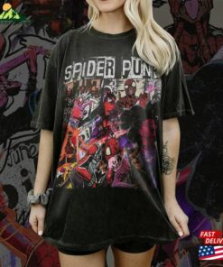 Spider Punk 90S Vintage Comic Tees Man 2099 T-Shirt Sweatshirt Unisex Spider Punk 90S Vintage Comic Tees Man 2099 T-Shirt Sweatshirt Unisex