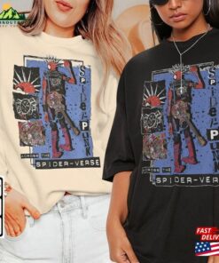 Spider Punk Comic Shirt Man Across The Classic Sweatshirt 2 Spider Punk Comic Shirt Man Across The Classic Sweatshirt 3